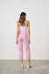 CAJU BRODERIE PANT IN PINK