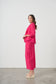 CAJU SUMMER JACKET WITH ZIP BACK DETAIL IN HOT PINK