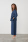 CAJU LIGHT SUMMER JACKET WITH BACK ZIP DETAIL IN MIDNIGHT BLUE