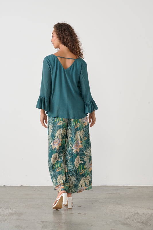 CAJU EMERALD GREEN TOP