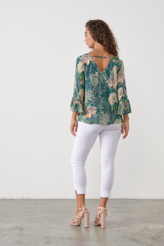 CAJU PASSION FLOWER TOP