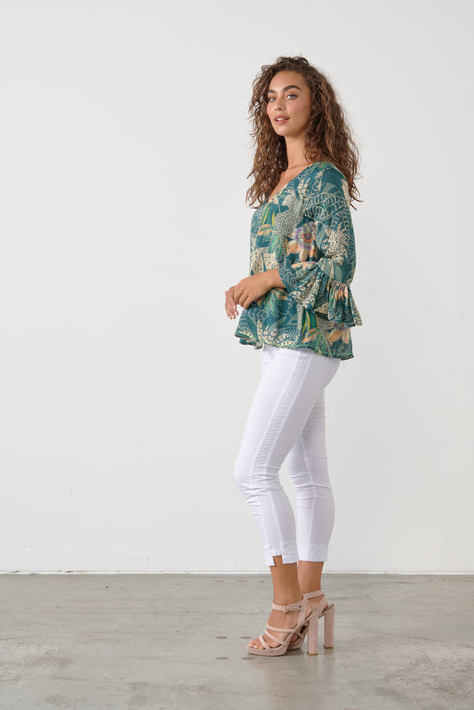 CAJU PASSION FLOWER TOP