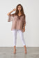 CAJU CINNAMON BEADED TOP