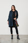 CAJU REVERSABLE COAT WITH COVERED BUTTONS