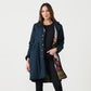 CAJU REVERSABLE COAT WITH COVERED BUTTONS