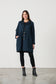 CAJU REVERSABLE COAT WITH COVERED BUTTONS