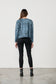 CAJU ANIMAL PRINTED JACKET IN BLUE