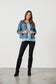 CAJU ANIMAL PRINTED JACKET IN BLUE