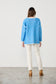 CAJU WOOL BLEND KNIT IN BLUE