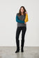 CAJU WOOL BLEND BLOCK COLOUR KNIT