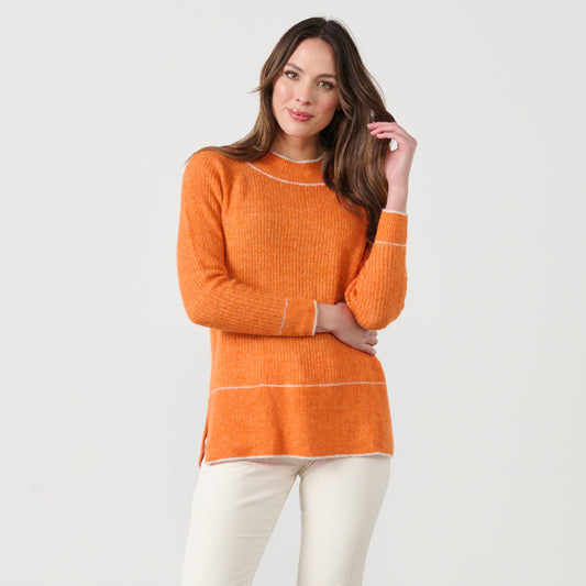 CAJU COSY KNIT IN ORANGE