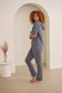 GELATU YOGA PANT WITH POCKETS IN SLATE