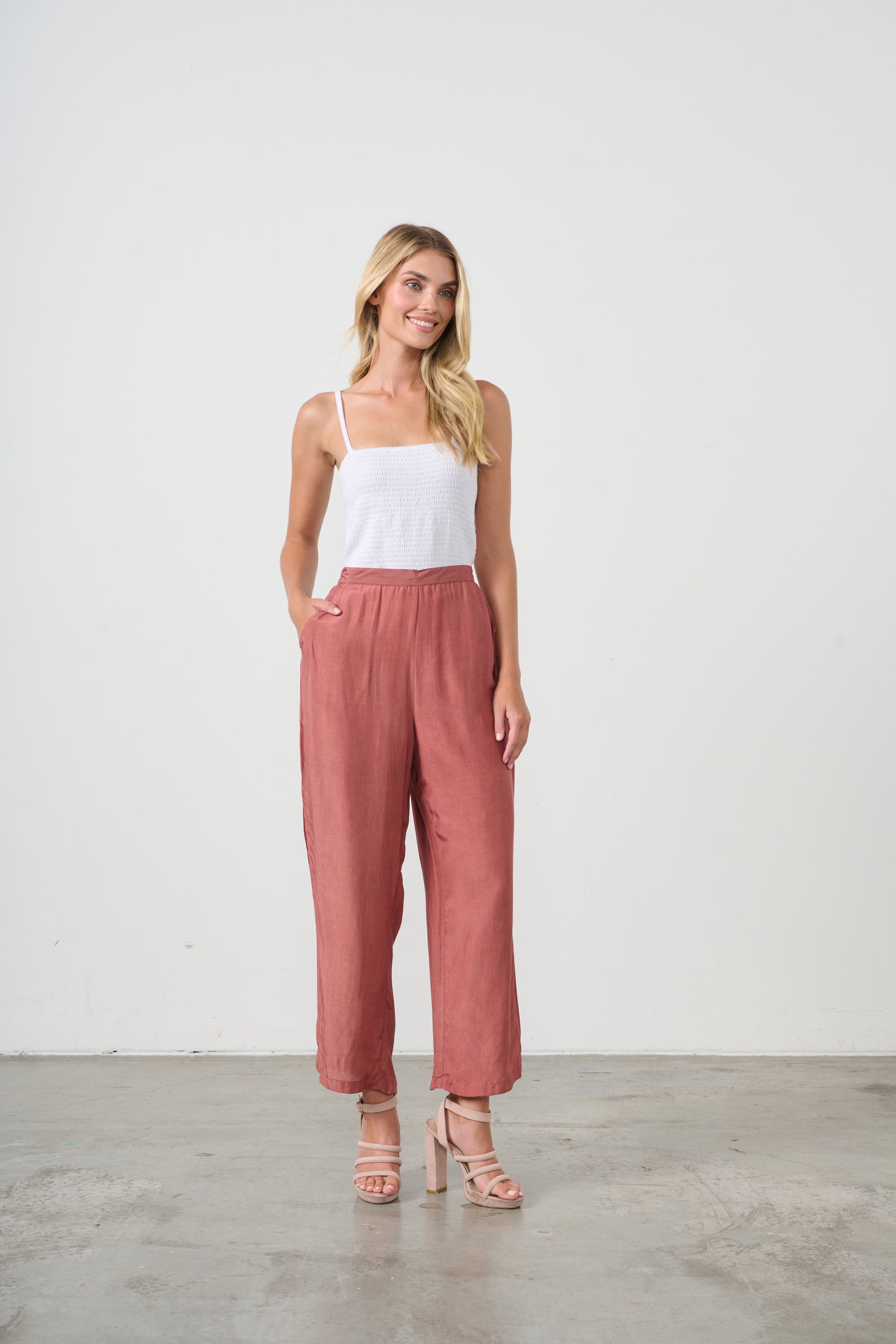 HOLMES & FALLON RUST PANT