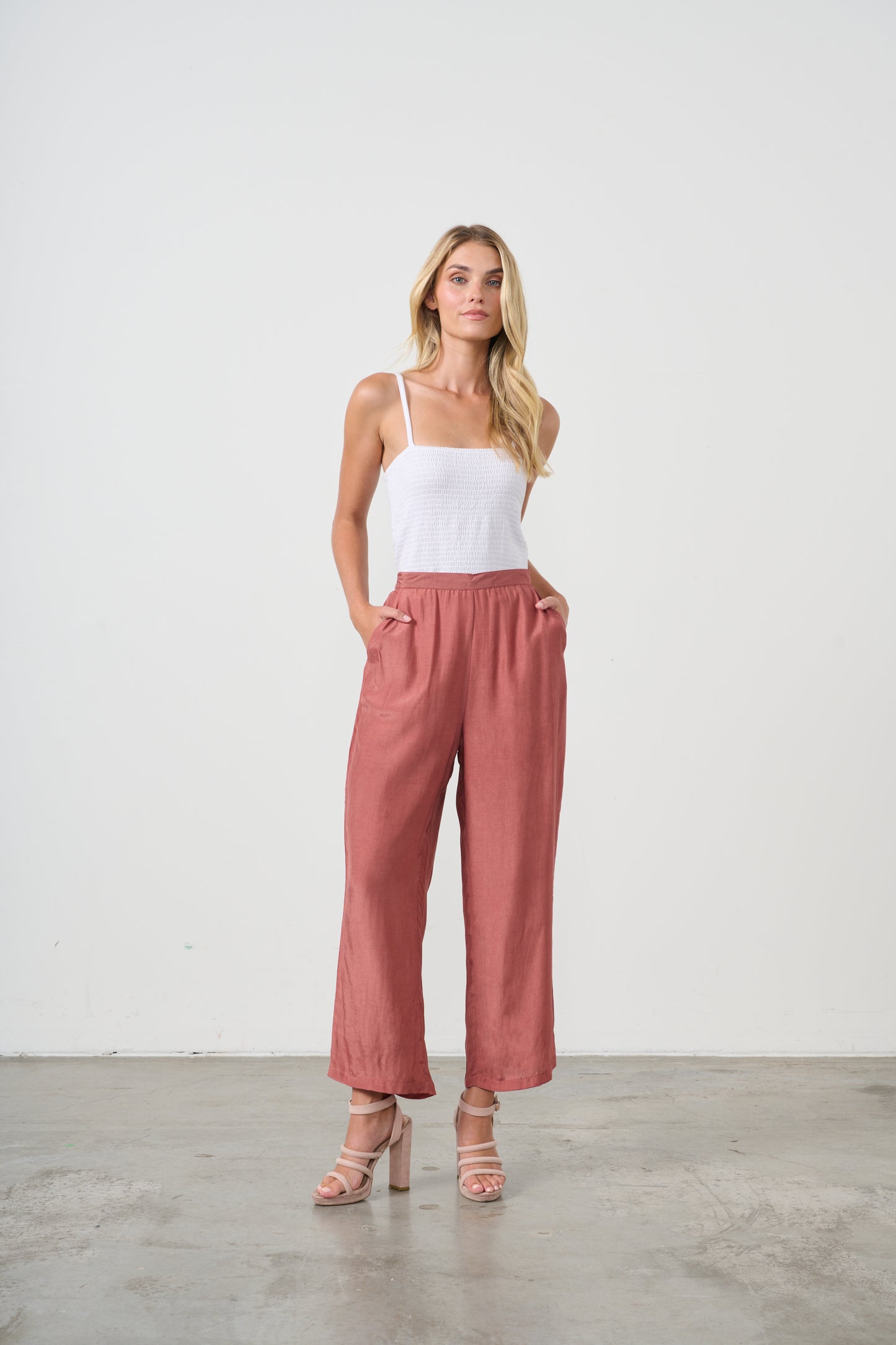 HOLMES & FALLON RUST PANT
