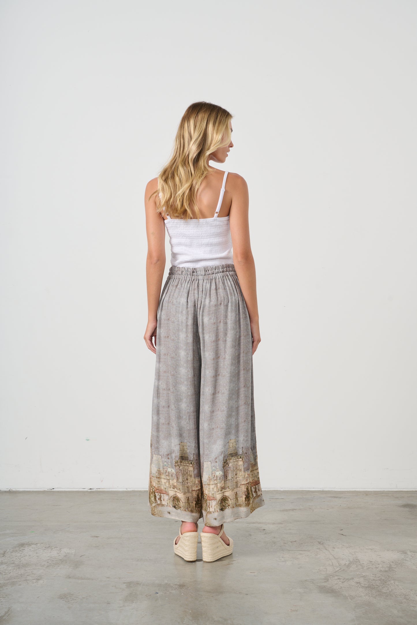 HOLMES & FALLON PRAGUE PRINT PANT