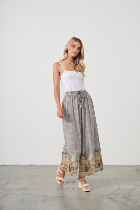 HOLMES & FALLON PRAGUE PRINT PANT