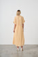 HOLMES & FALLON COTTON DRESS IN APRICOT