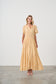 HOLMES & FALLON COTTON DRESS IN APRICOT