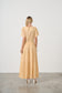 HOLMES & FALLON COTTON DRESS IN APRICOT