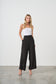 HOLMES & FALLON PANT IN BLACK WITH ELASTIC WAIST