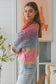 CHARLOTTE MULTI-COLOUR V-NECK KNIT