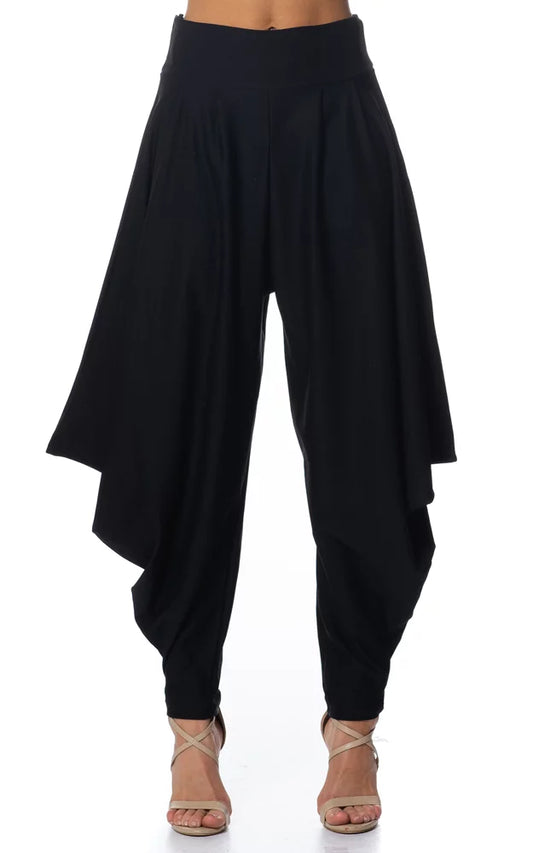 WORSHIP BLACK HAREM PANTS