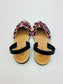 LULU AVARCAS BRIGHT ANIMAL PRINT SANDAL