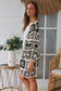 WILLOW CROCHET CARDI IN BLACK AND CREAM
