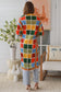 WILLOW LONG CROCHET CARDI IN MULTI COLOURS