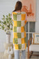 WILLOW LONG CROCHET CARDI IN YELLOW, PINK, CREAM AND GREEN