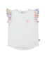 KISSED BY RADICOOL BUBBLE FRILL TEE