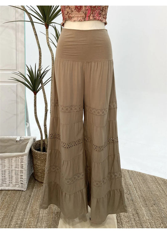 CIENNA TROPEZ PANTS IN LATTE