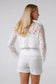 ISABELLA CROCHET TOP IN WHITE
