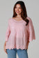 WILLOW COTTON TOP IN PINK COTTON