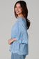 WILLOW COTTON TOP IN BLUE