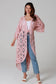 WILLOW CROCHET CARDI IN PINK