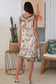 WILLOW COTTON DRESS IN NEUTRAL TONES