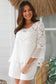WILLOW MULTI FLOWER CROCHET TOP IN WHITE