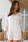 WILLOW MULTI FLOWER CROCHET TOP IN WHITE