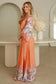 DREAMCATCHER ROSALIE V-NECK MAXI DRESS