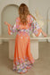 DREAMCATCHER ROSALIE V-NECK MAXI DRESS