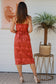 DREAMCATCHER ZOEY SLIP MIDI DRESS