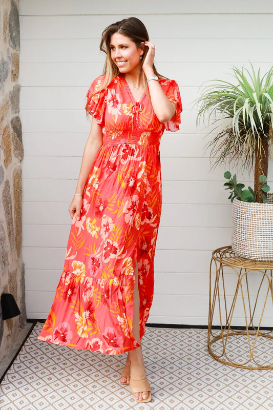 CHARLOTTE THE LABEL AMAYA MAXI DRESS