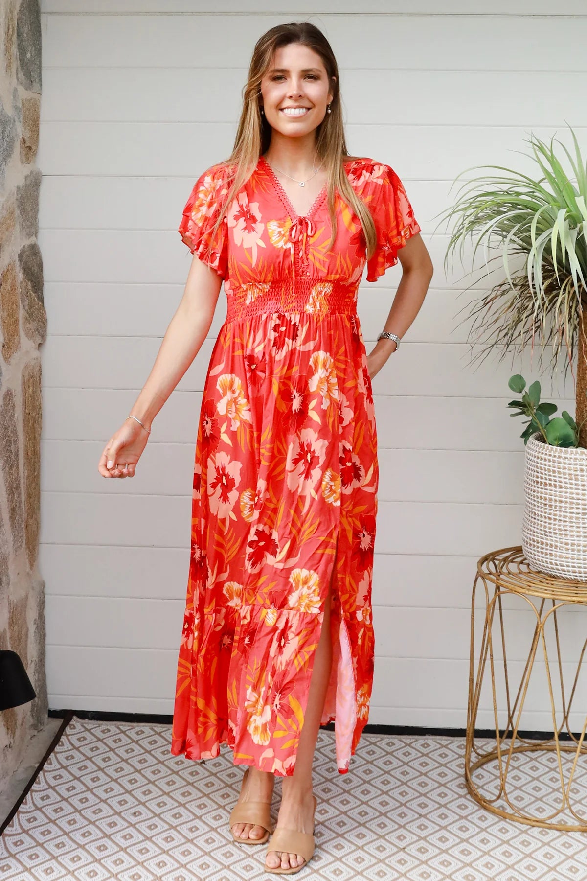 CHARLOTTE THE LABEL AMAYA MAXI DRESS
