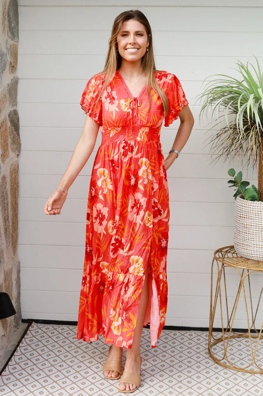 CHARLOTTE THE LABEL AMAYA MAXI DRESS