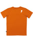 RADICOOL DUDE BOLT LEOPARD TEE IN RUST