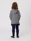 RAD TRIBE HOOD IN NAVY & WHITE  STRIPE