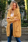 CHARLOTTE MUSTARD PLAIT WOOL BLEND CARDI