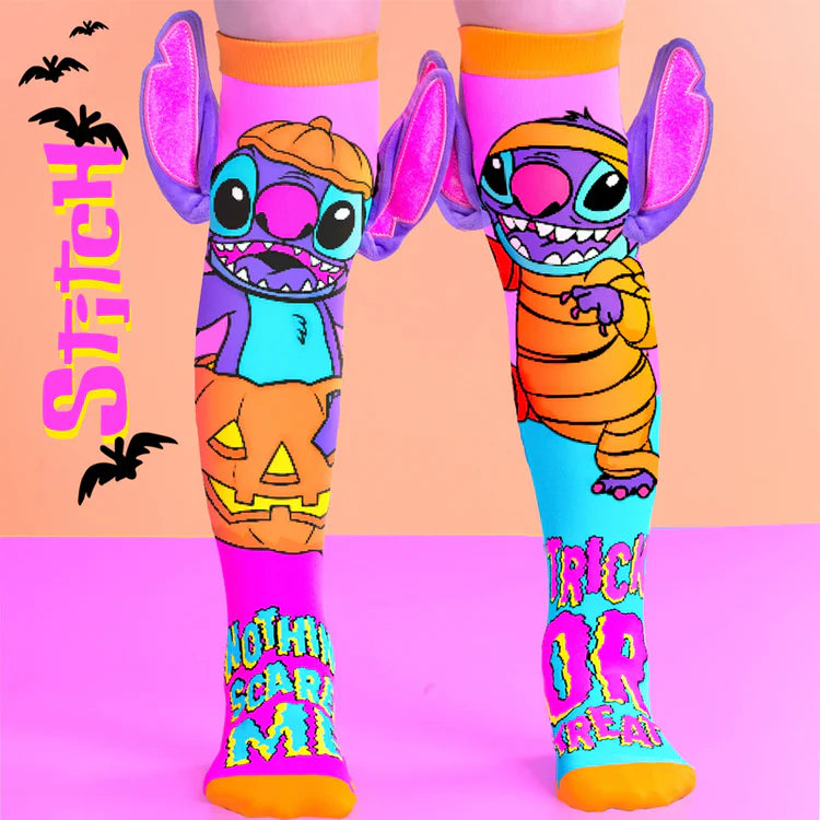 MADMIA STITCH NEON HALLOWEEN SOCKS