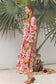 CHARLOTTE FLORAL BOHO LONG SLEEVE DRESS